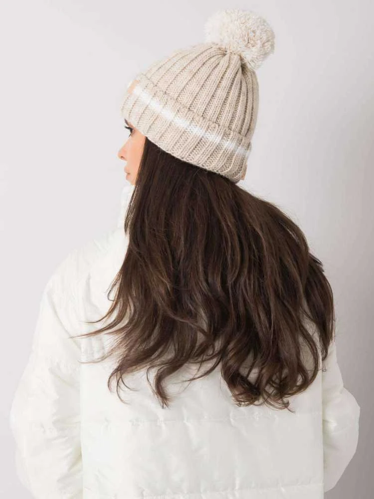 Kepurė Rue Paris Cap-JK-CZ-35.92-smėlio spalvos