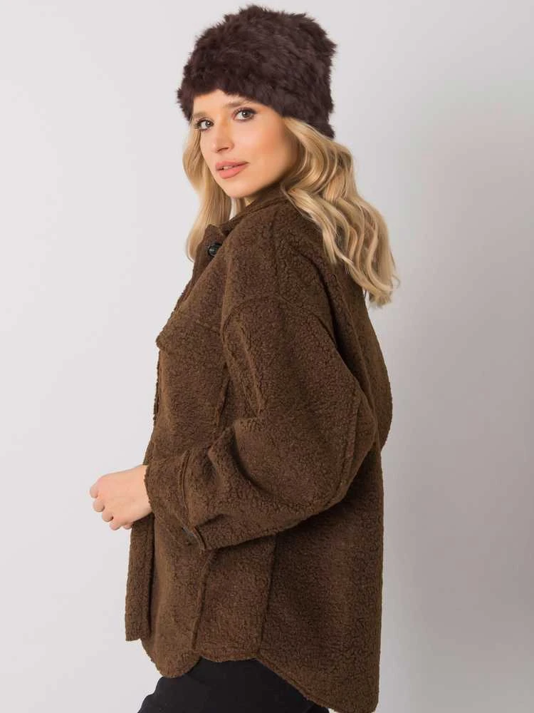 Wool Fashion Italia Cap-AT-CZ-16801.38-tamsiai ruda