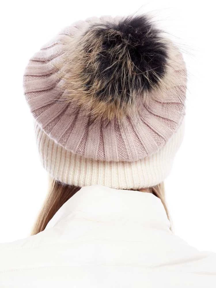 Wool Fashion Italia Cap-AT-CZ-17230.43-smėlio spalvos