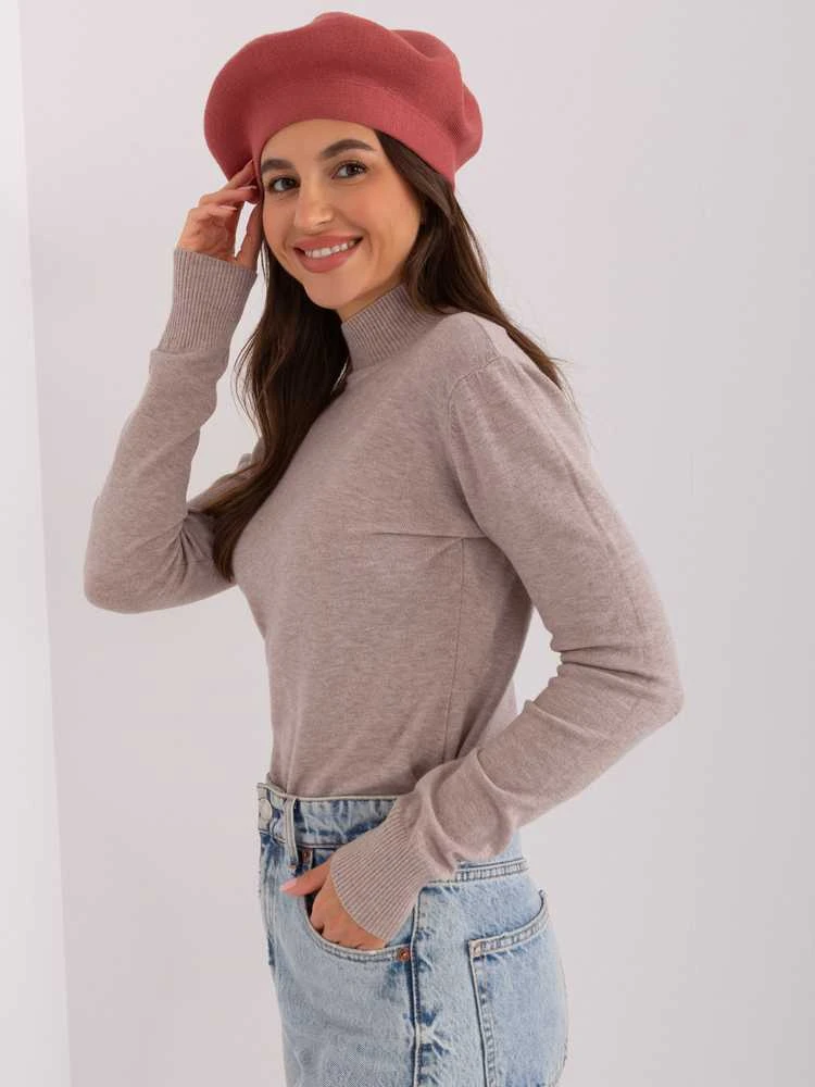 Wool Fashion Italia Cap-AT-CZ-231305.85P-tamsiai oranžinė