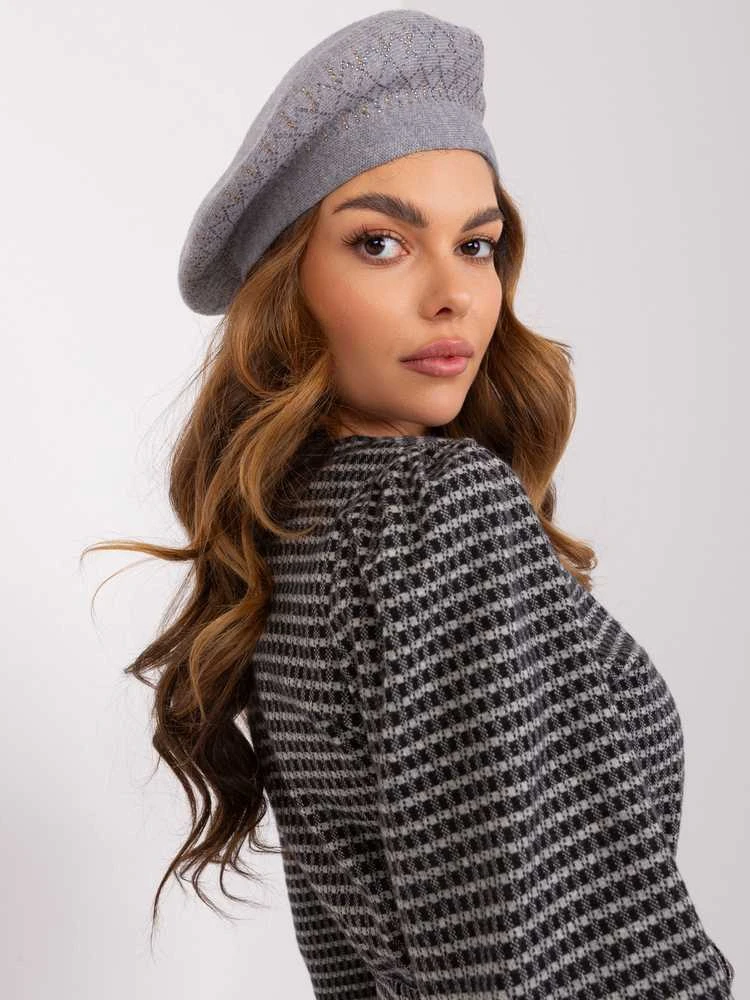 Wool Fashion Italia Cap-AT-CZ-231605.24P-pilka