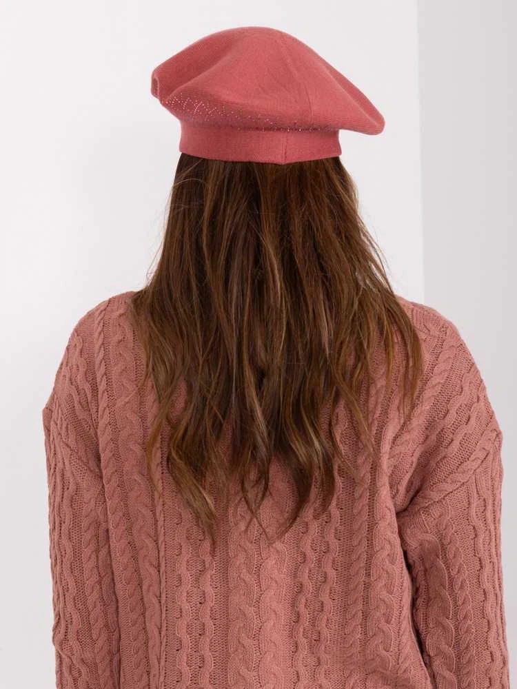 Wool Fashion Italia Cap-AT-CZ-231605.24P-tamsiai rožinė