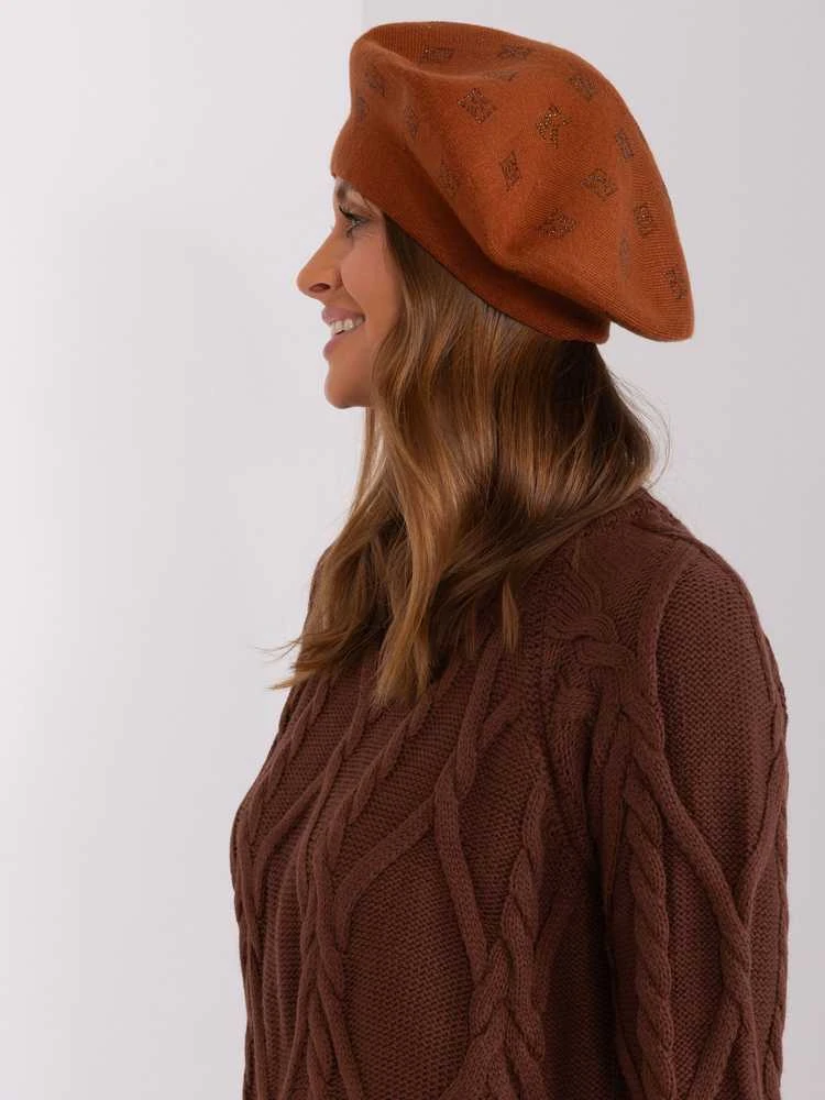 Wool Fashion Italia Cap-AT-CZ-2318.26-šviesiai ruda