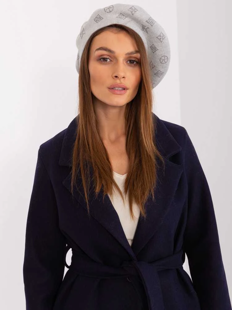 Wool Fashion Italia Cap-AT-CZ-2318.30-šviesiai pilka
