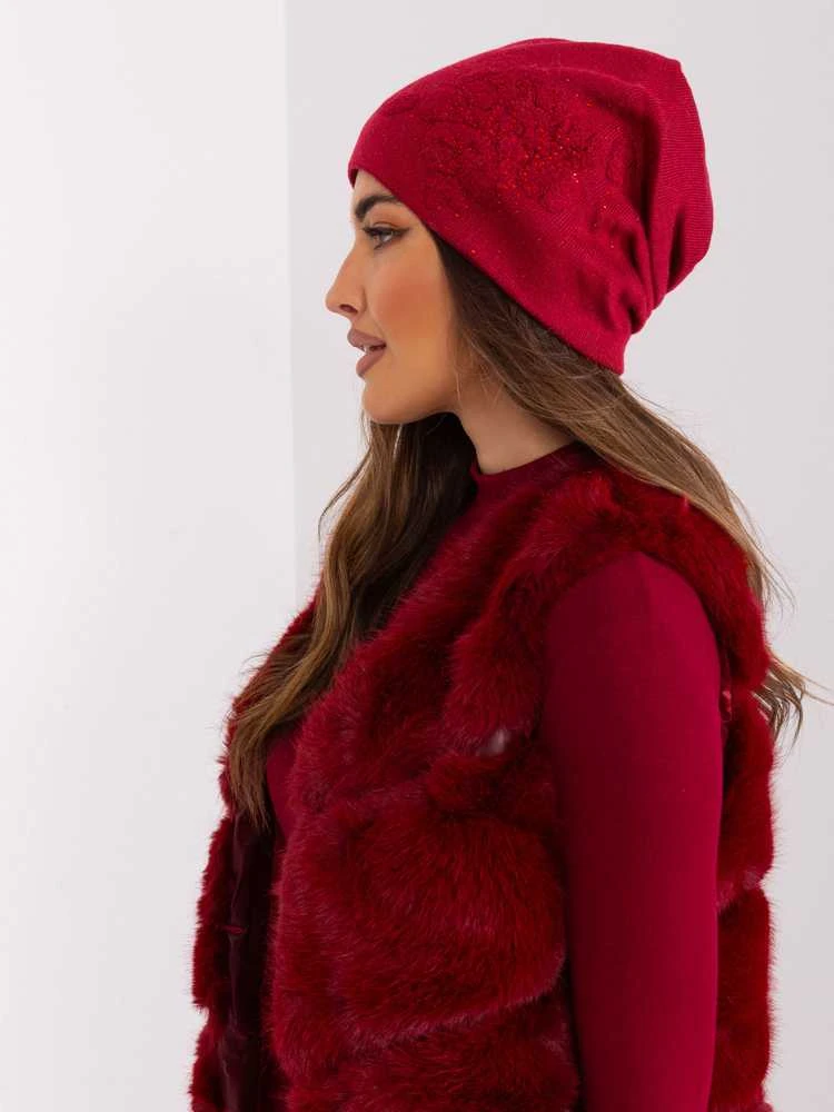 Wool Fashion Italia Cap-AT-CZ-23250.36P-bordo