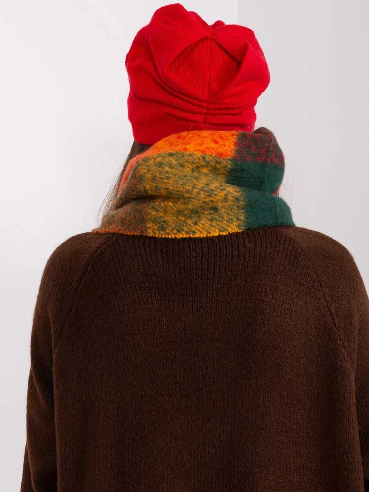 Wool Fashion Italia Cap-AT-CZ-23250.36P-raudona