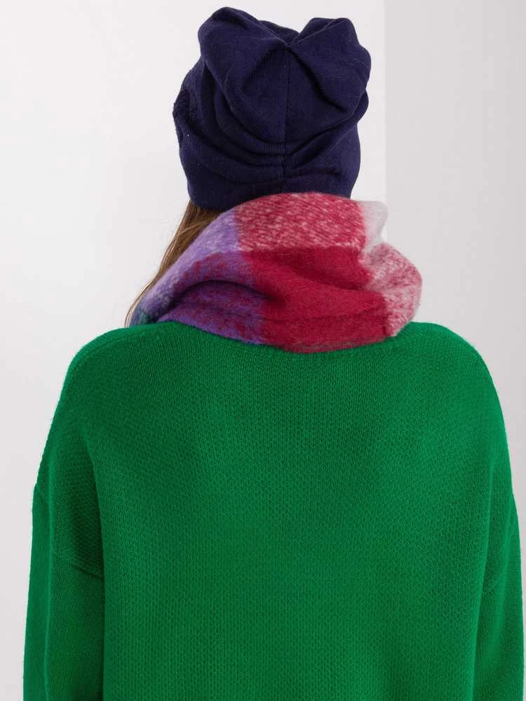 Wool Fashion Italia Cap-AT-CZ-23250.36P-tamsiai mėlyna