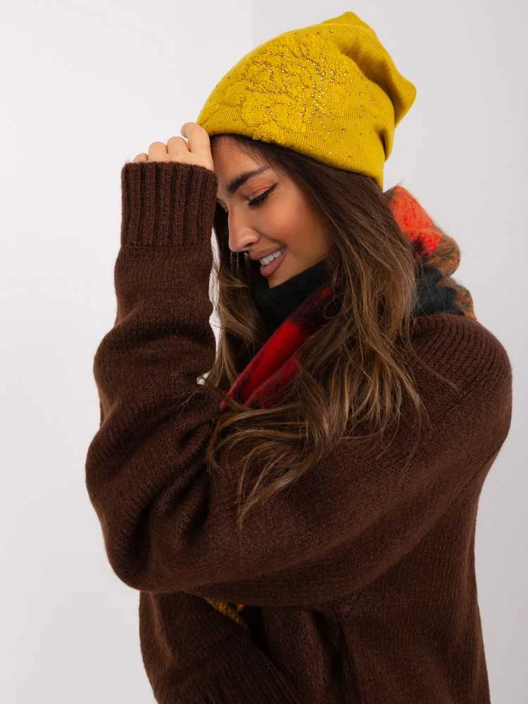 Wool Fashion Italia Cap-AT-CZ-23250.61P-alyvuogių