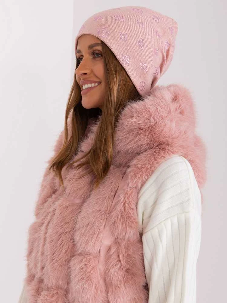 Wool Fashion Italia Cap-AT-CZ-2325.85-rožinė