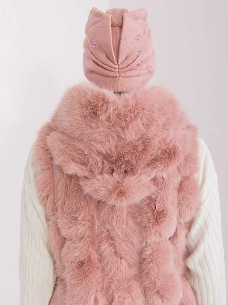 Wool Fashion Italia Cap-AT-CZ-2325.85-rožinė