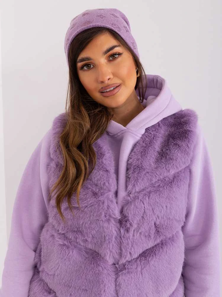 Wool Fashion Italia Cap-AT-CZ-2325.85-šviesiai violetinė