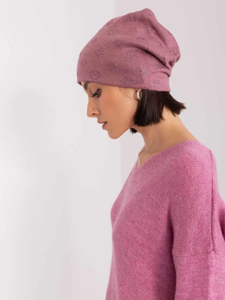 Wool Fashion Italia Cap-AT-CZ-2325.85-violetinė