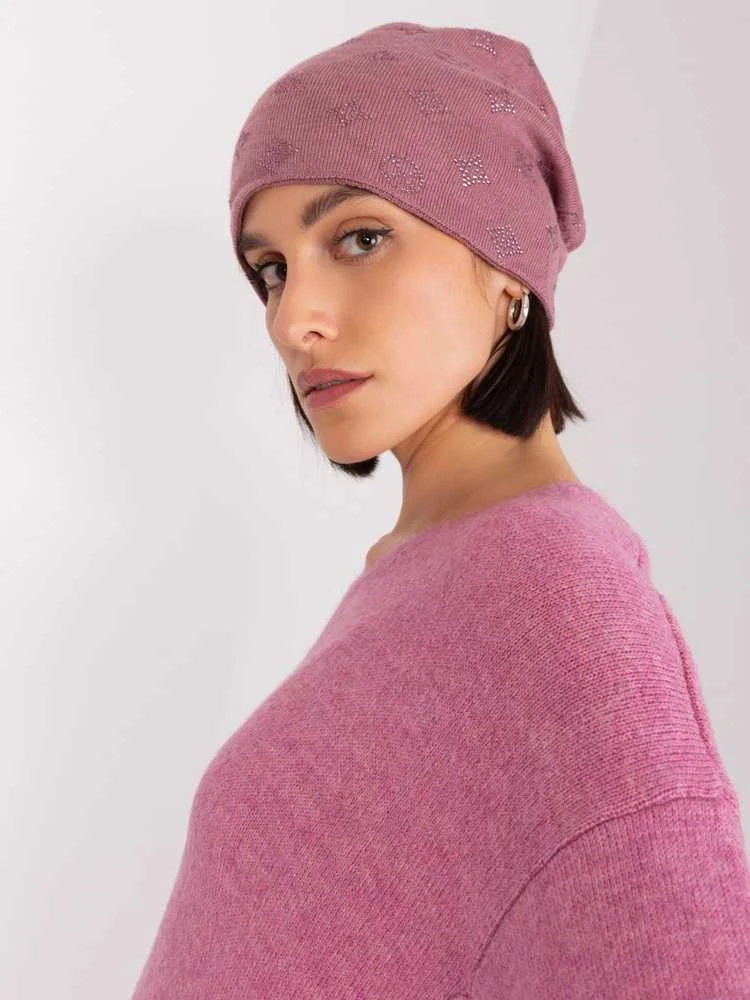Wool Fashion Italia Cap-AT-CZ-2325.85-violetinė