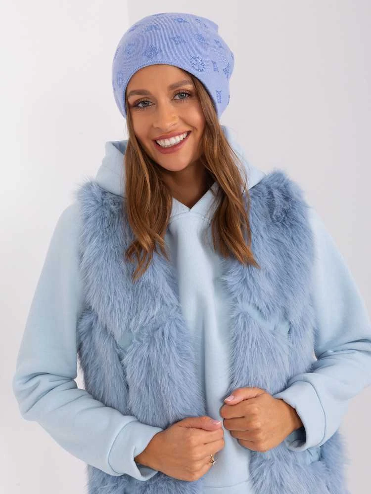 Wool Fashion Italia Cap-AT-CZ-2325.86-mėlyna