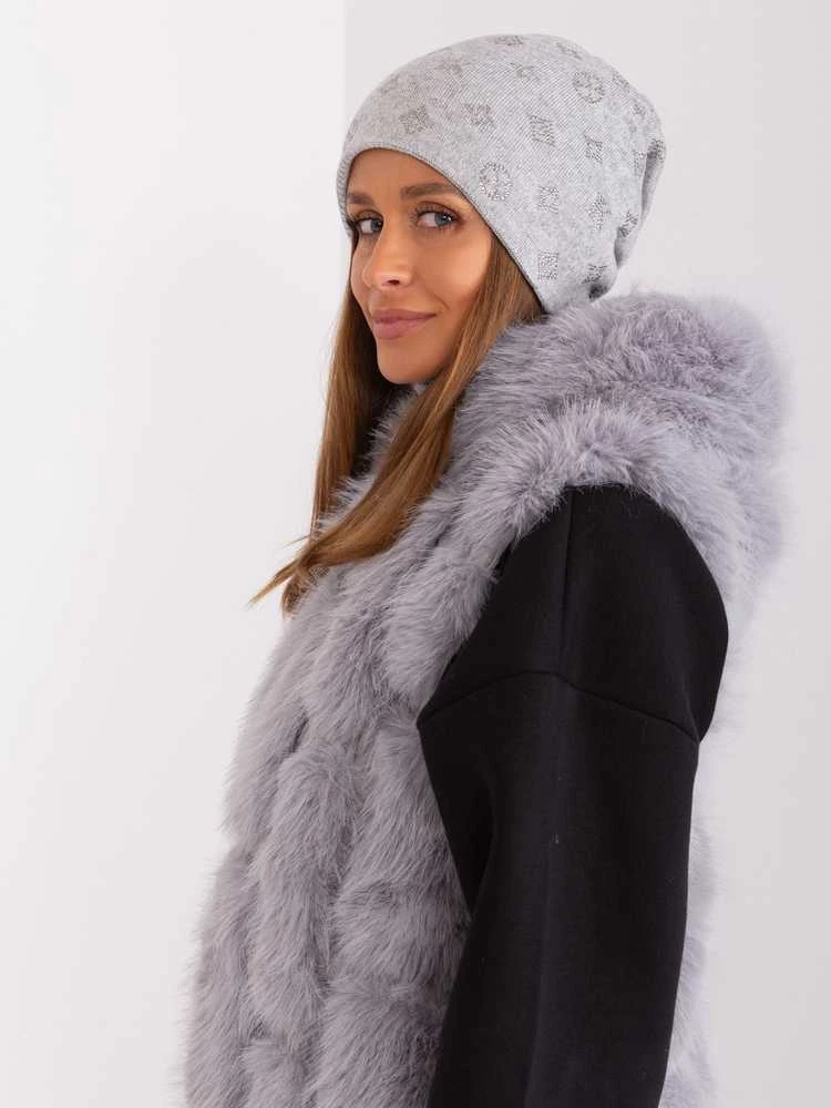 Wool Fashion Italia Cap-AT-CZ-2325.86-pilka