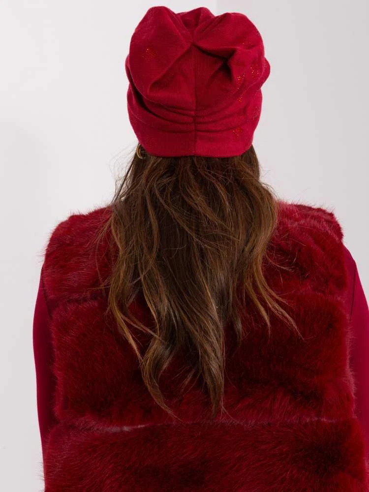Wool Fashion Italia Cap-AT-CZ-2325.96-bordo