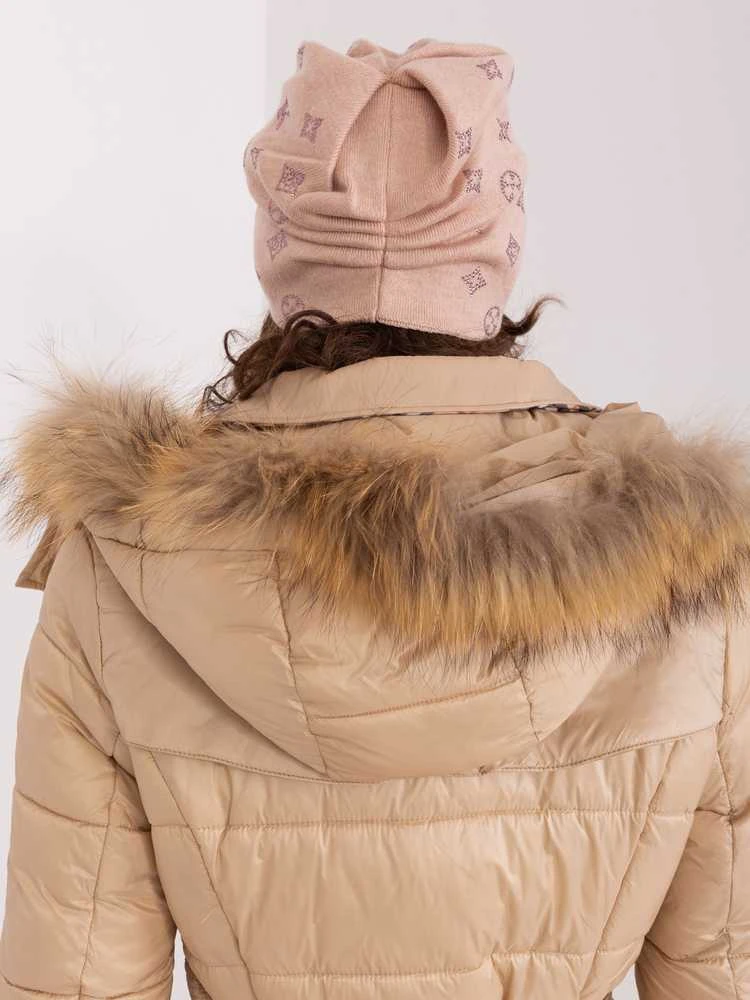 Wool Fashion Italia Cap-AT-CZ-2325.96-šviesiai rožinė