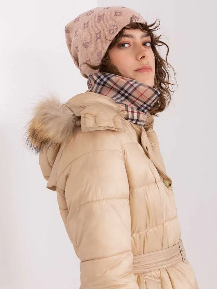 Wool Fashion Italia Cap-AT-CZ-2325.96-šviesiai rožinė