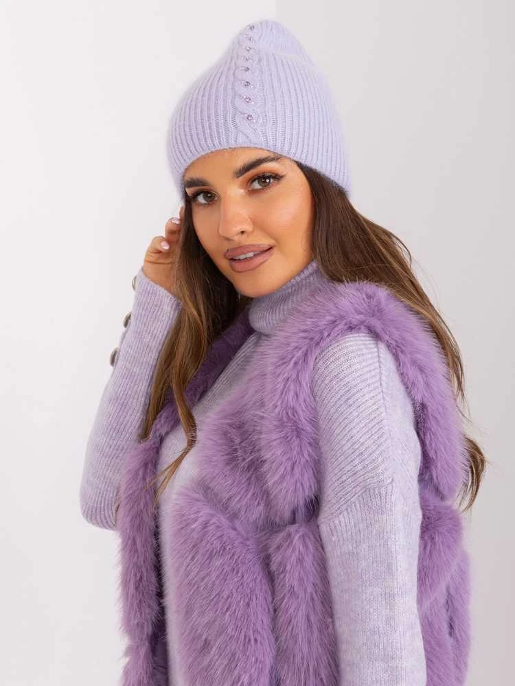 Wool Fashion Italia Cap-AT-CZ-2328.11P-šviesiai violetinė