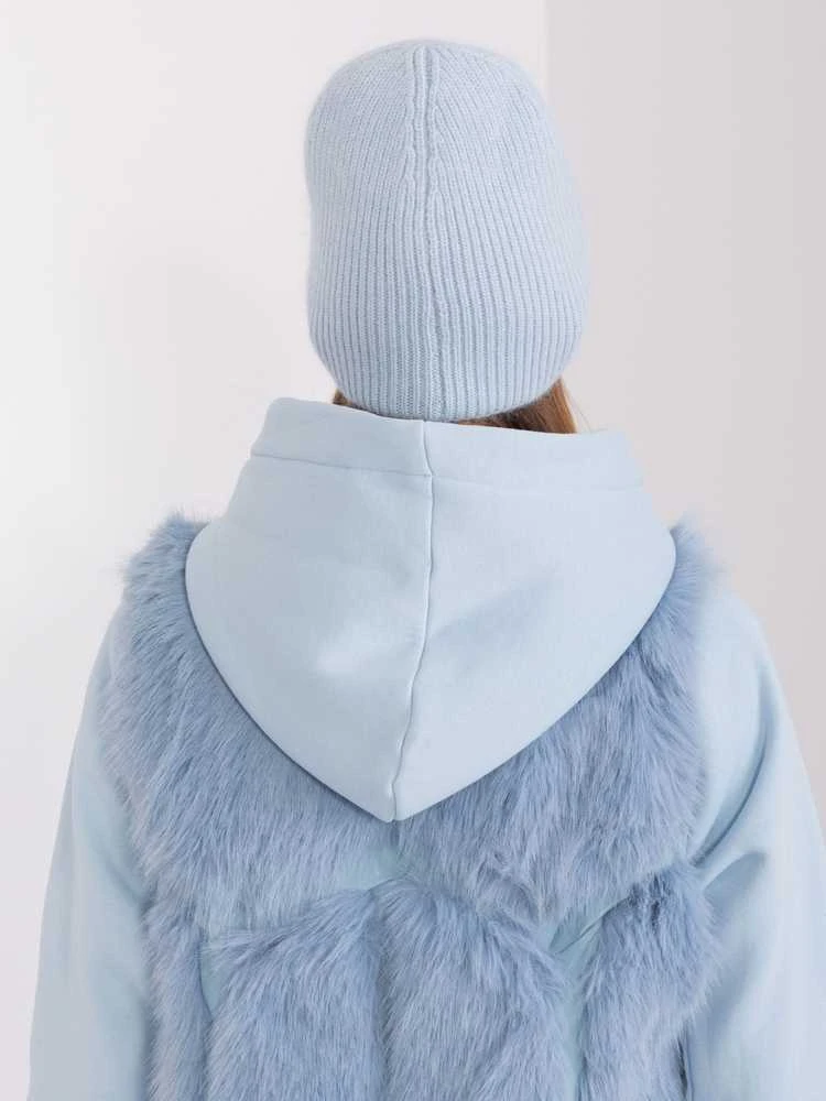 Wool Fashion Italia Cap-AT-CZ-2328.11P-šviesiai mėlyna