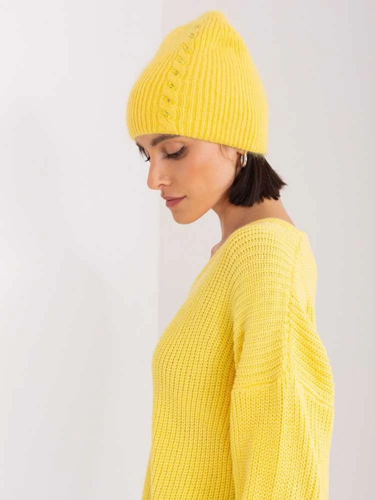 Wool Fashion Italia Cap-AT-CZ-2328.41X-geltonas