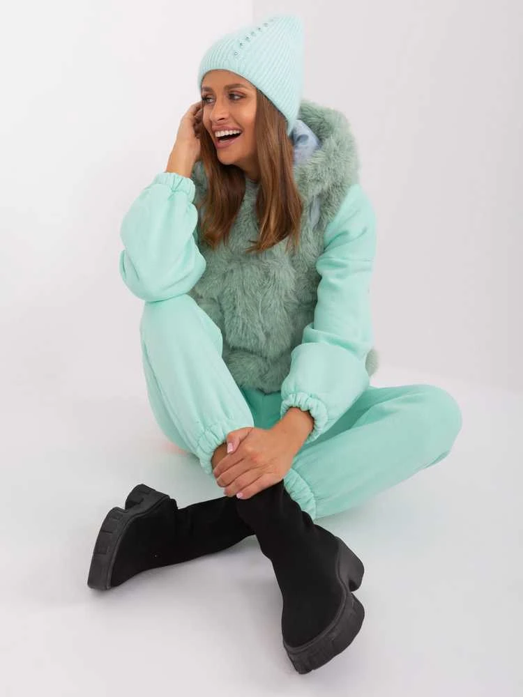 Wool Fashion Italia Cap-AT-CZ-2328.41X-mint