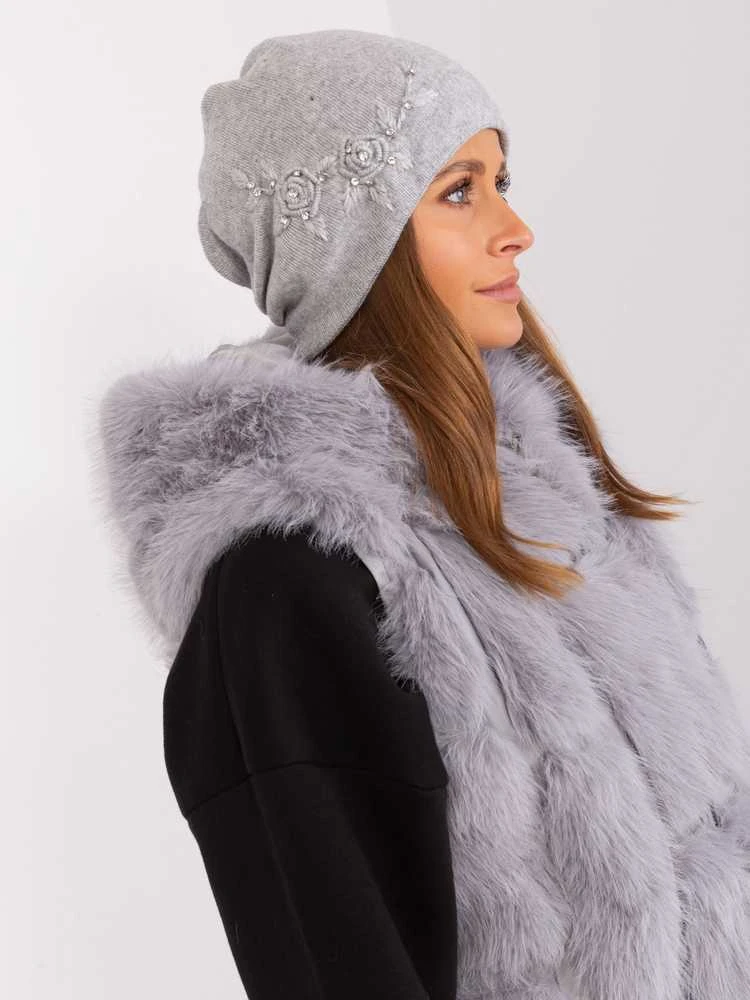 Wool Fashion Italia Cap-AT-CZ-2329.76-pilka
