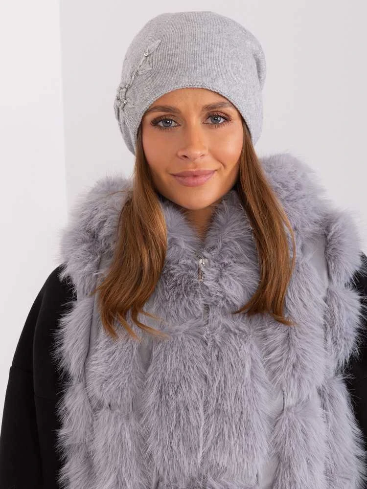 Wool Fashion Italia Cap-AT-CZ-2329.76-pilka