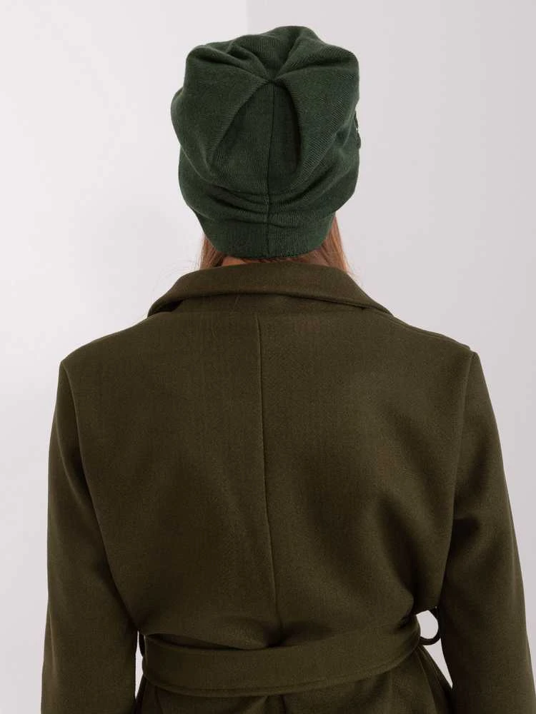 Wool Fashion Italia Cap-AT-CZ-2329.76-tamsiai žalia