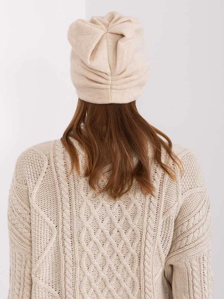 Wool Fashion Italia Cap-AT-CZ-2329.79-smėlio spalvos