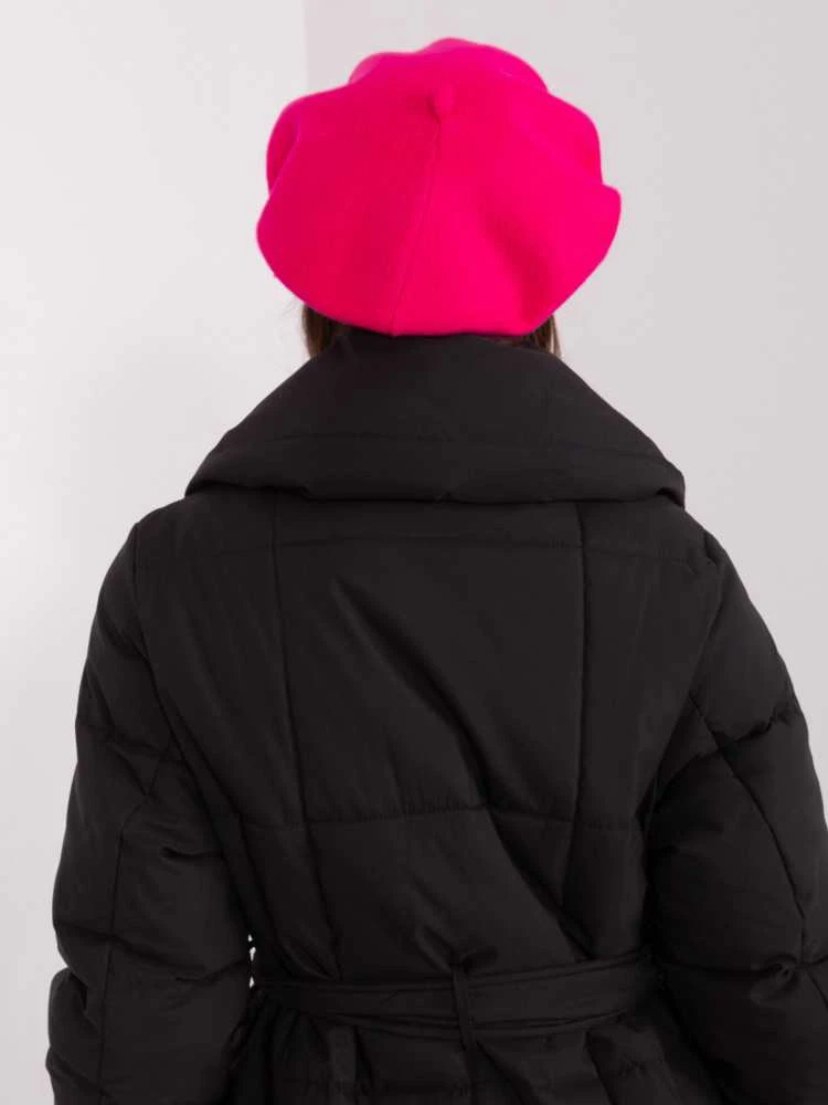 Wool Fashion Italia Cap-AT-CZ-231305.82P-tamsiai rožinė