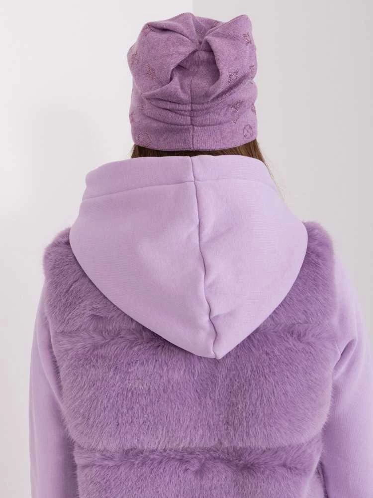 Wool Fashion Italia Cap-AT-CZ-2325.85-šviesiai violetinė