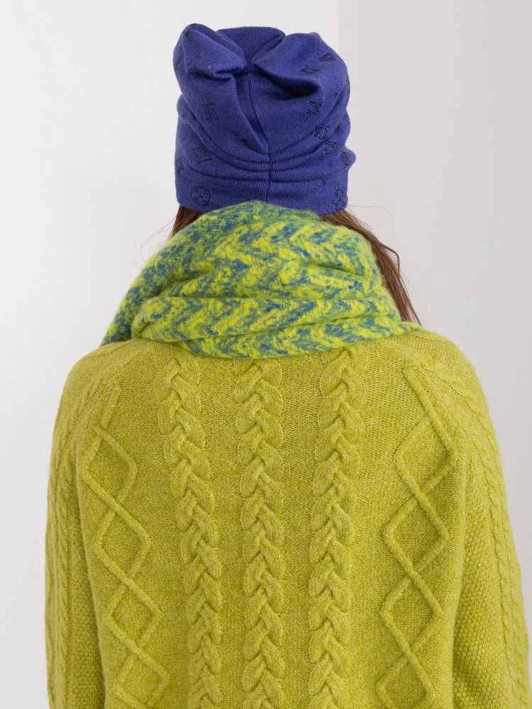 Wool Fashion Italia Cap-AT-CZ-2325.86-tamsiai mėlyna