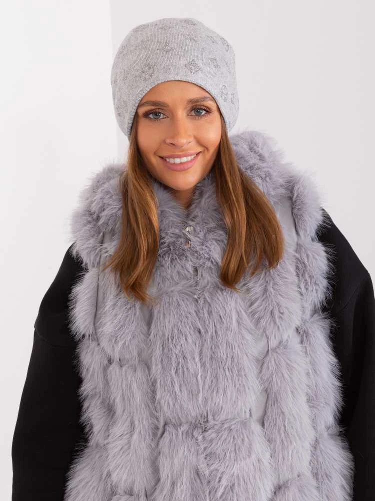Wool Fashion Italia Cap-AT-CZ-2325.86-pilka
