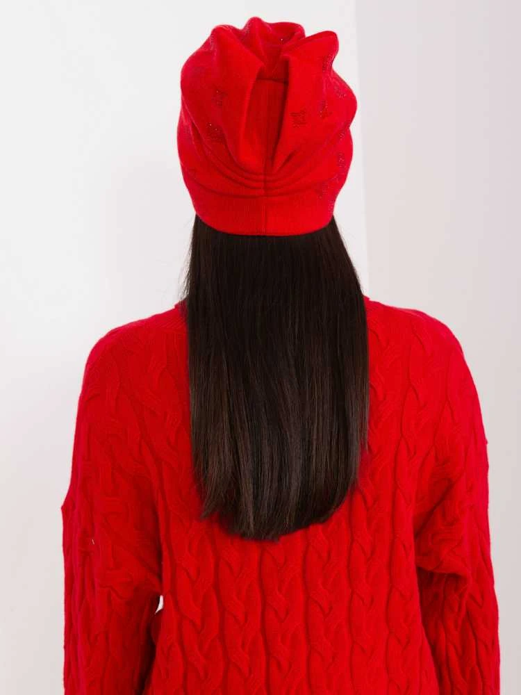Wool Fashion Italia Cap-AT-CZ-2325.96-raudona