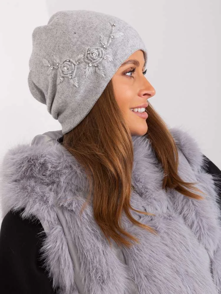 Wool Fashion Italia Cap-AT-CZ-2329.76-pilka