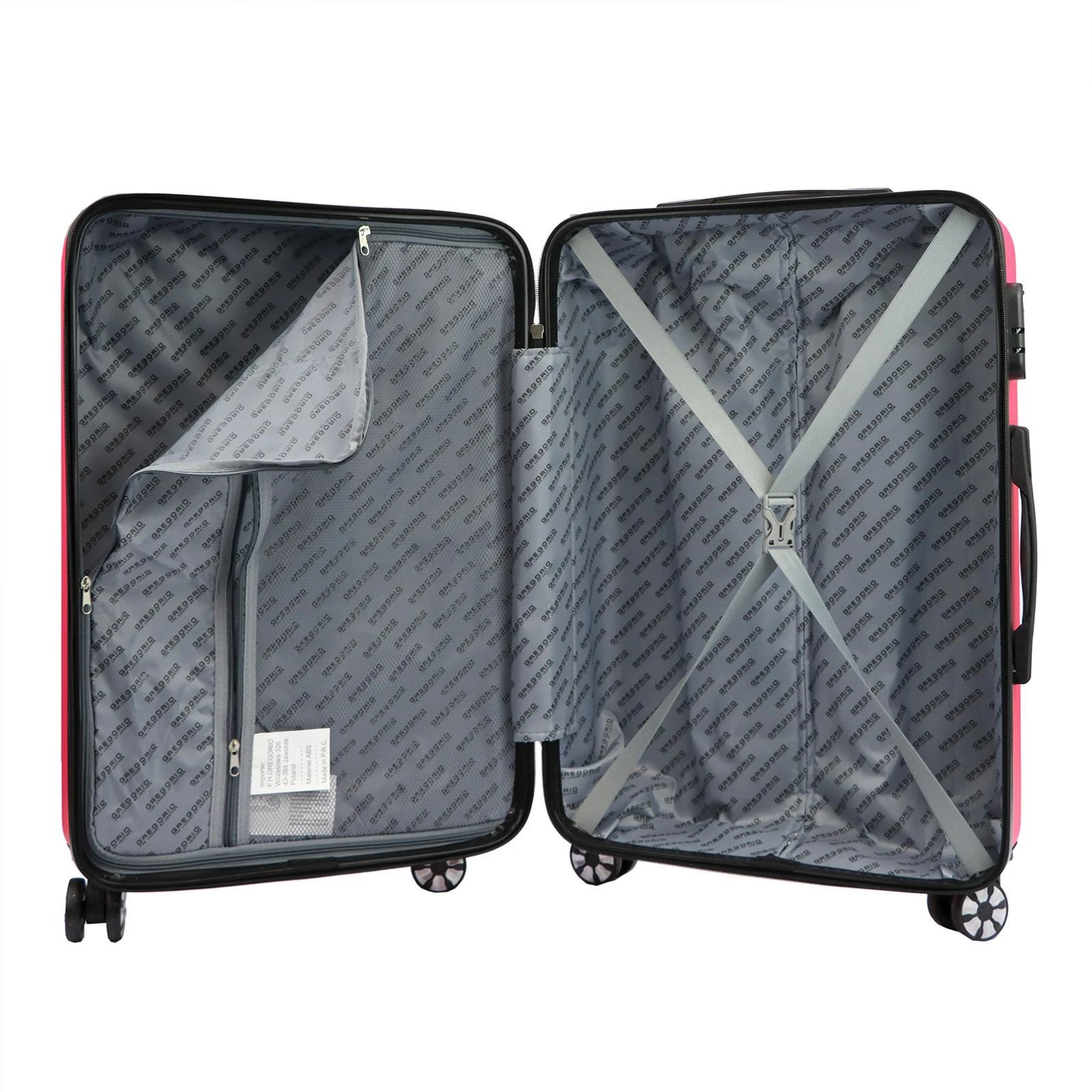 Kelioninis LAGAMINAS L moterims ABS Gregorio W3002 S24