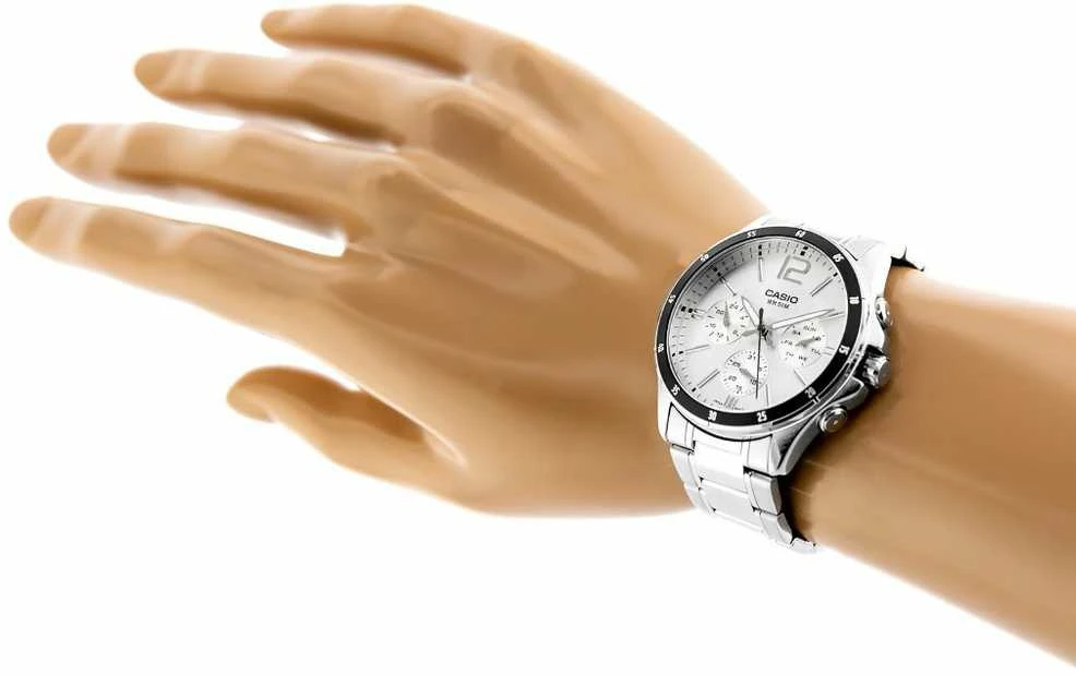 Casio MTP-1374D-7A vyriškas laikrodis (zd063e) + dėžutė