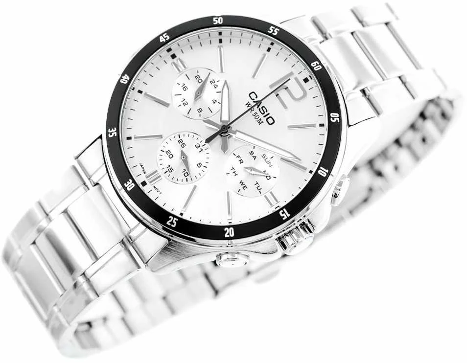 Casio MTP-1374D-7A vyriškas laikrodis (zd063e) + dėžutė