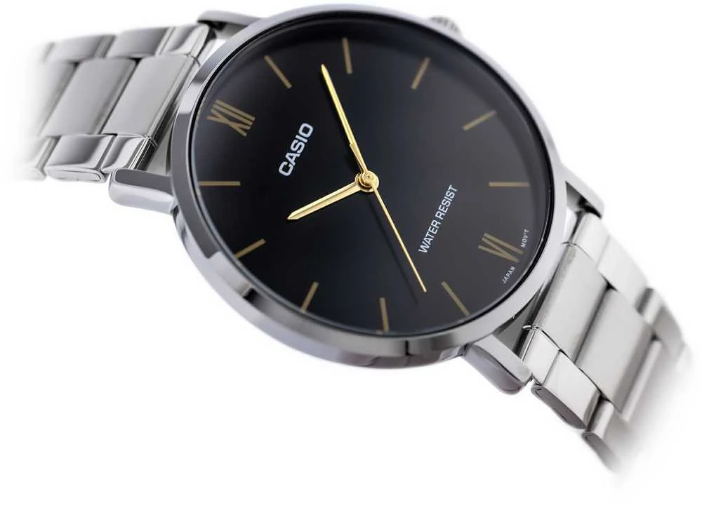 Laikrodis CASIO MTP-VT01D-1B MEN'S WATCH (zd165f) + BOX