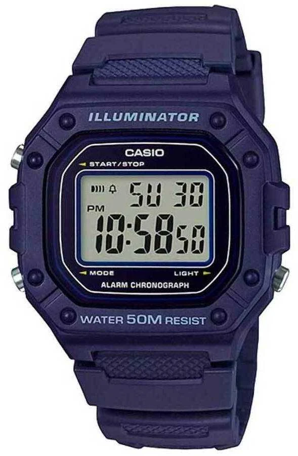 CASIO VYRIŠKAS LAIKRODIS W-218H-2A + DĖŽUTĖ