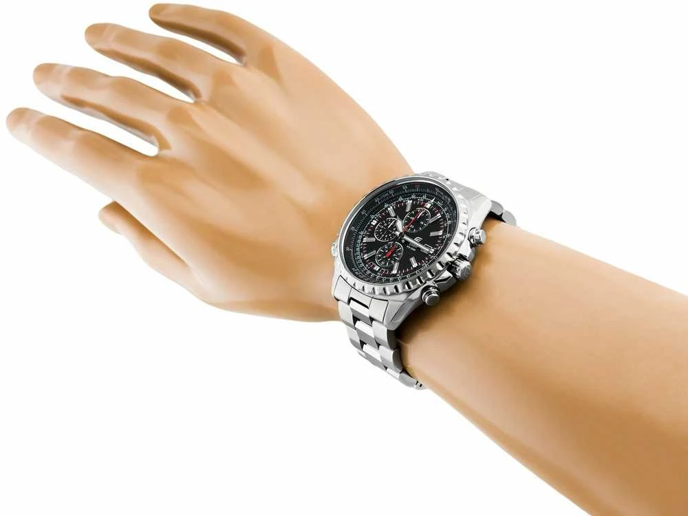 Laikrodis Casio EF-527D-1AVEF - Sukurtas aviatoriams