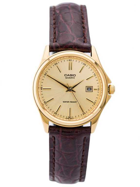 CASIO Moteriškas Laikrodis LTP-1183Q-9A Auksinis Dialas