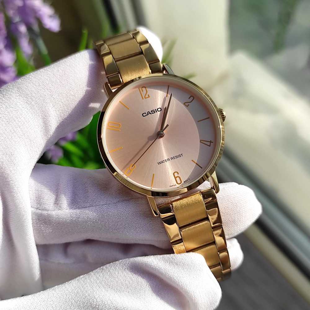 Moteriškas laikrodis CASIO LTP-VT01G-4B + BOX (zd613k)