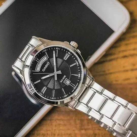 Vyriškas laikrodis CASIO MTP-1381D-3AV (zd076d) + BOX