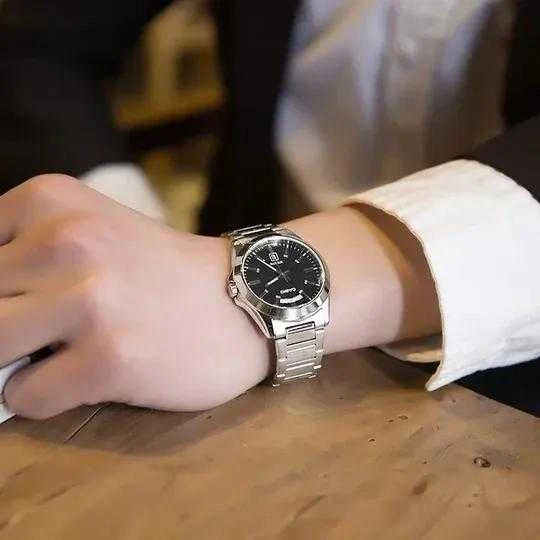 Vyriškas laikrodis CASIO MTP-1381D-3AV (zd076d) + BOX
