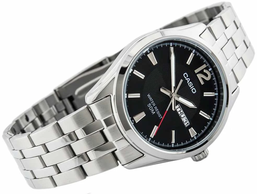 Laikrodis vyrams CASIO MTP-1335D 1AV Laikrodis vyrams (zd026a) + BOX