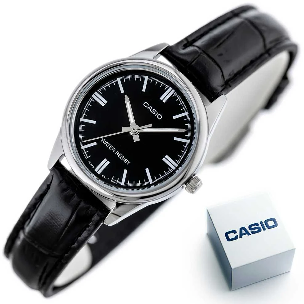 Casio kolekcijos moteriškas laikrodis LTP-V005L-1A (zd582i) + dėžutė