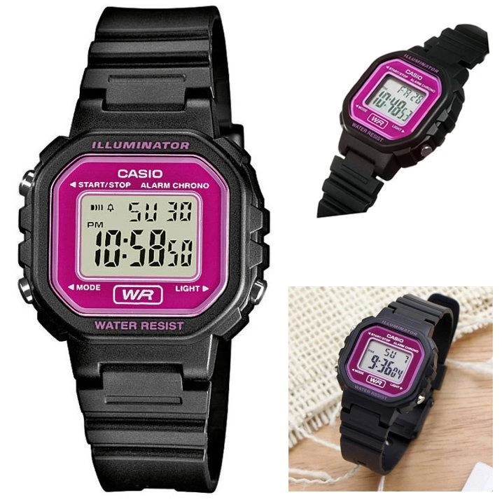 Laikrodis moterims CASIO LA-20WH-4AEF (zd596c)