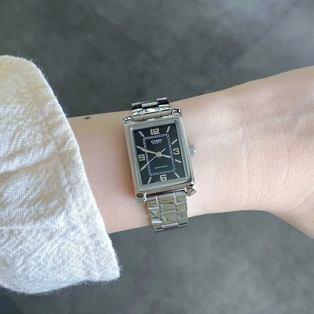 CASIO MOTERIS LAIKRODIS LTP-1234DD-1A + DĖŽĖ